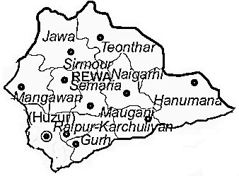 rewa map