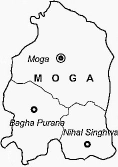 Barnala District Map