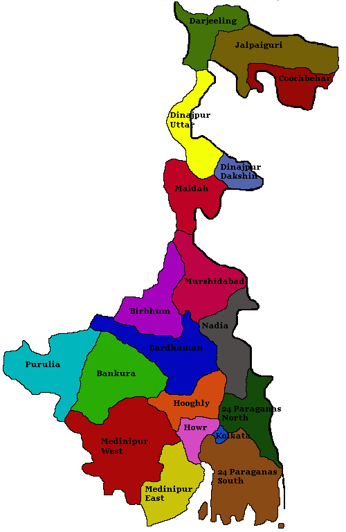 Current Map Of West Bengal West Bengal State Current Map Of West Bengal West Bengal State
