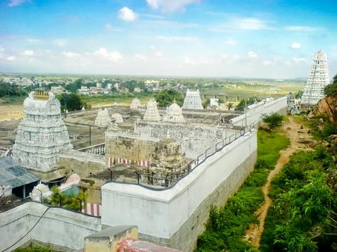 The Gopuram of the Temple