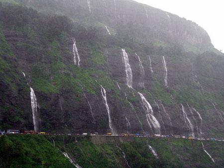 So many waterfalls spring up in Malshej