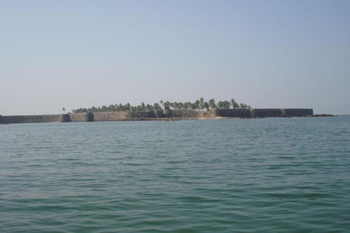 A view of Sindhudurg Fort