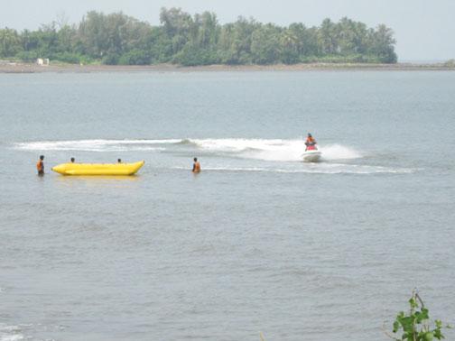 Water Scooter at Mandwa Port