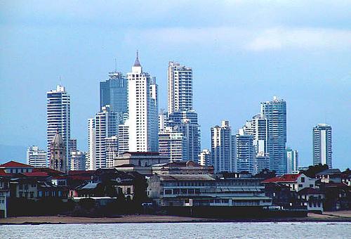 Panama city skyline