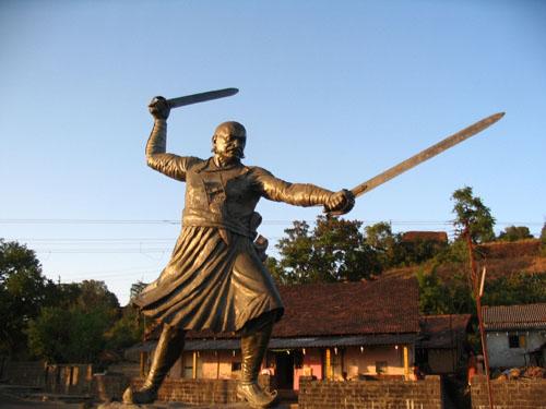 Baji Prabhu Deshpande Statue in Panhala Fort
