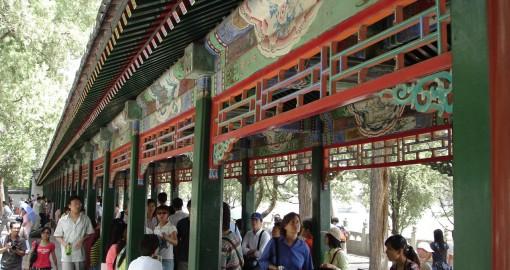 View at long corridor Changlang