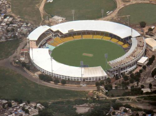 Aerial View Motera Stadium