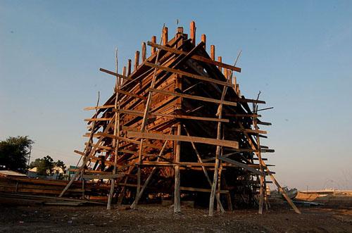 Ship Building Yard at Mandvi Gujrat