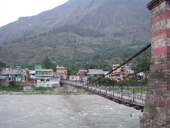 The bridge at bhuntar