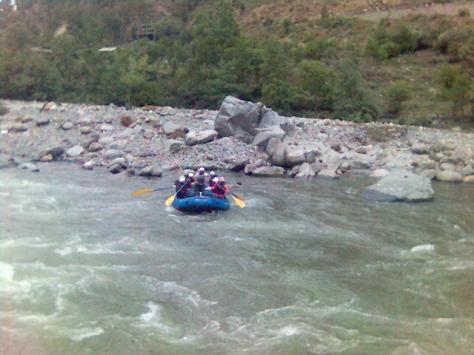 Kullu  River rafting