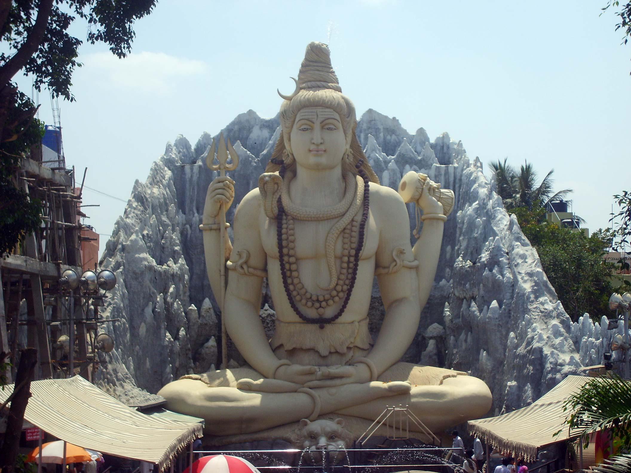 shiva statue, murugesh palya