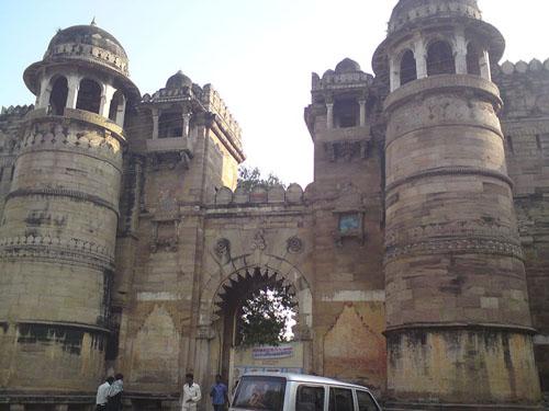 One of the Seven Gates of the Gwalior Fort