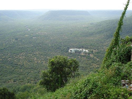 View from Sharda temple Maihar