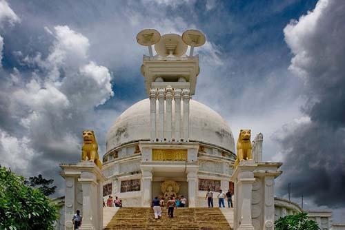 Dhauli Giri Shanti Stupa Bhubaneswar
