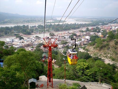 Ropeway to Mansa Devi Temple