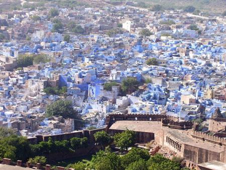 Jodhpur, also known as Sun City and Blue city