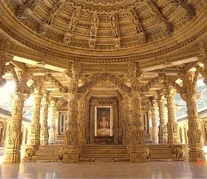 OmShanti Bawan, the main hall at the Brahma Kumaris headquarters