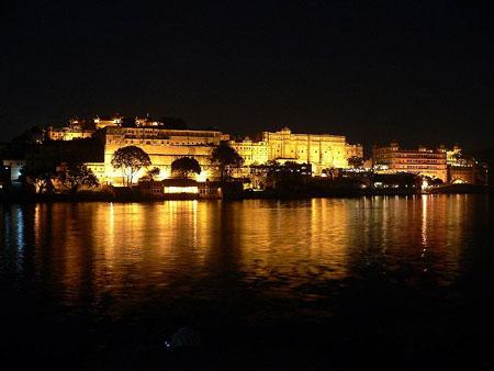 Udaipur Palace Night