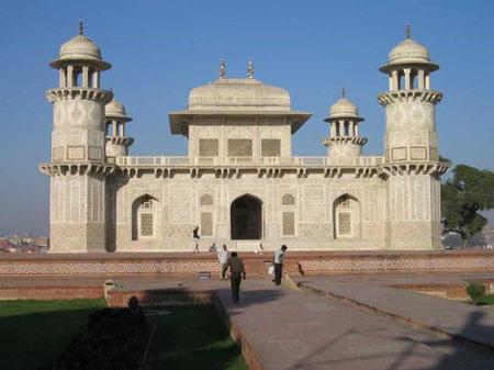 The 'Itmad-Ud-Daulah's Tomb at Agra