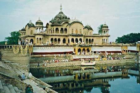 Temple near Govardhan State of Uttar Pradesh