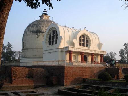 The Parinirvana Temple with the Parinirvana Stupa