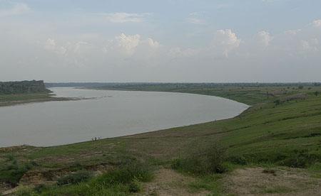 Chambal Sanctuary near Dhaulpur