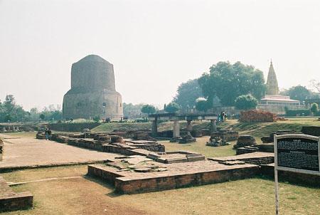 The Dhamekh Stupa, Sarnath