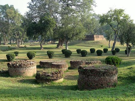 Gandhakuti (Buddha's hut) in Jetavana.