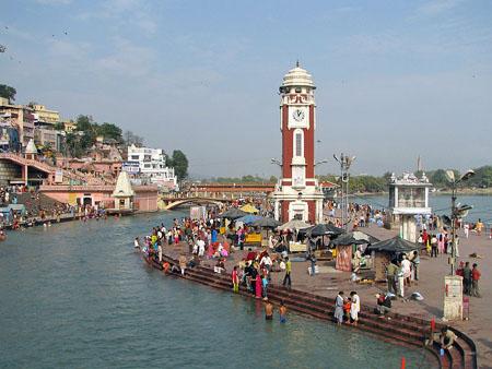 Clock Tower at Har ki Pauri Haridwar