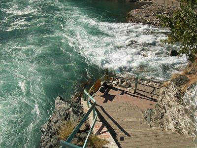 Confluence of Alaknanda and Mandakini at Rudraprayag