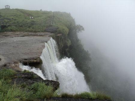Seven Sisters Water Falls Mawsmai Cherrapunjee