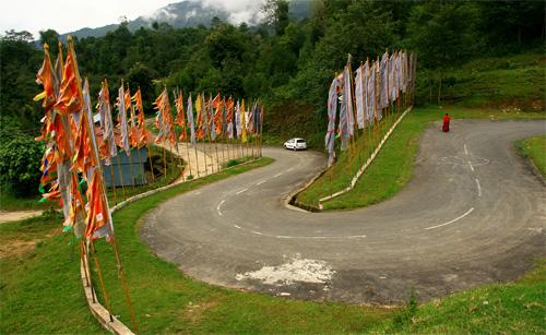 Hair pin bend ravangla sikkim