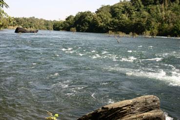 Kali River rapids