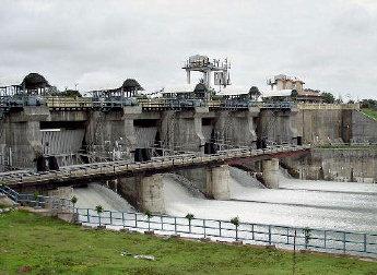 Yagachi dam near Belur in Hassan district