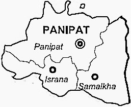 Panipat District | Panipat District Map