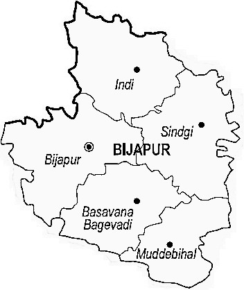 Bijapur District District Bijapur District District Map