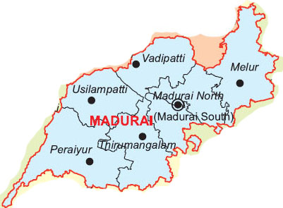 Image result for madurai map